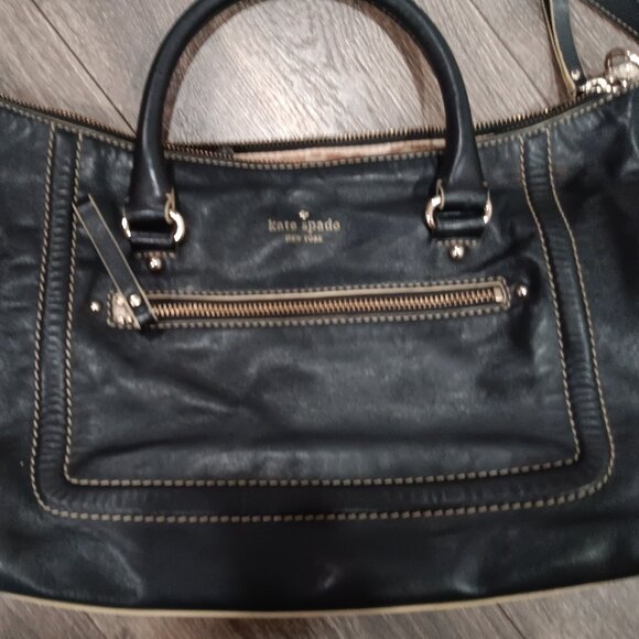 Black Kate Spade ♠️ New York Purse - Picture 4 of 7